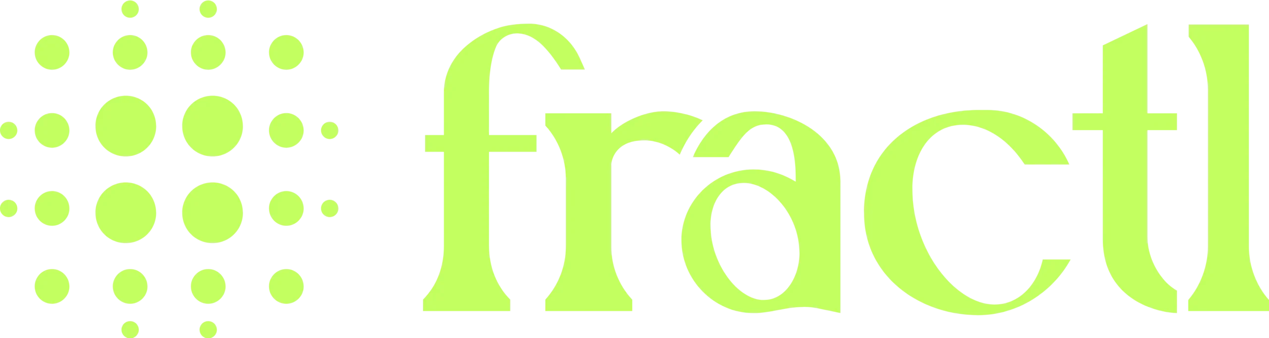 fractl Green Logo - Transparent